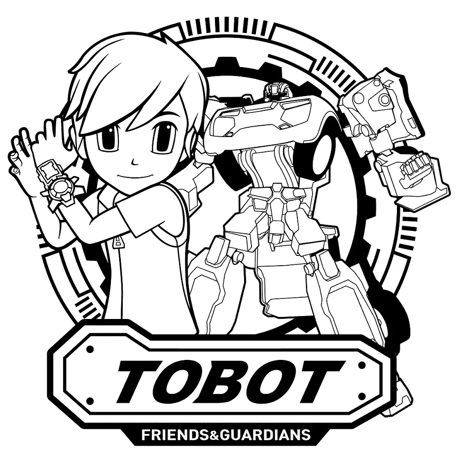 Desenhos de Tobot Para Colorir 11