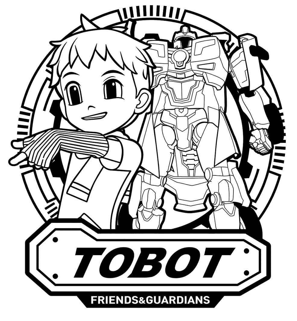 Desenhos de Tobot Para Colorir 20