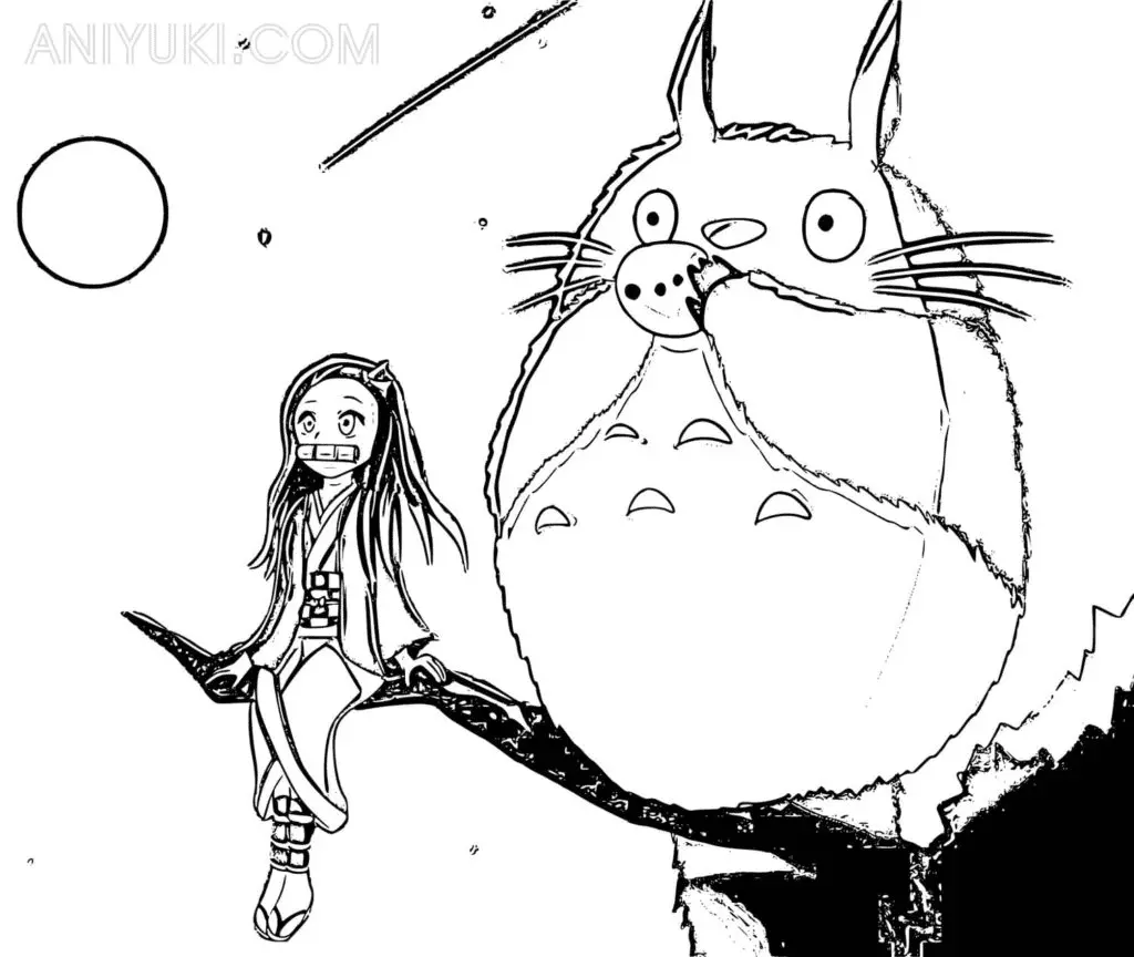 Desenhos de Totoro Para Colorir 36