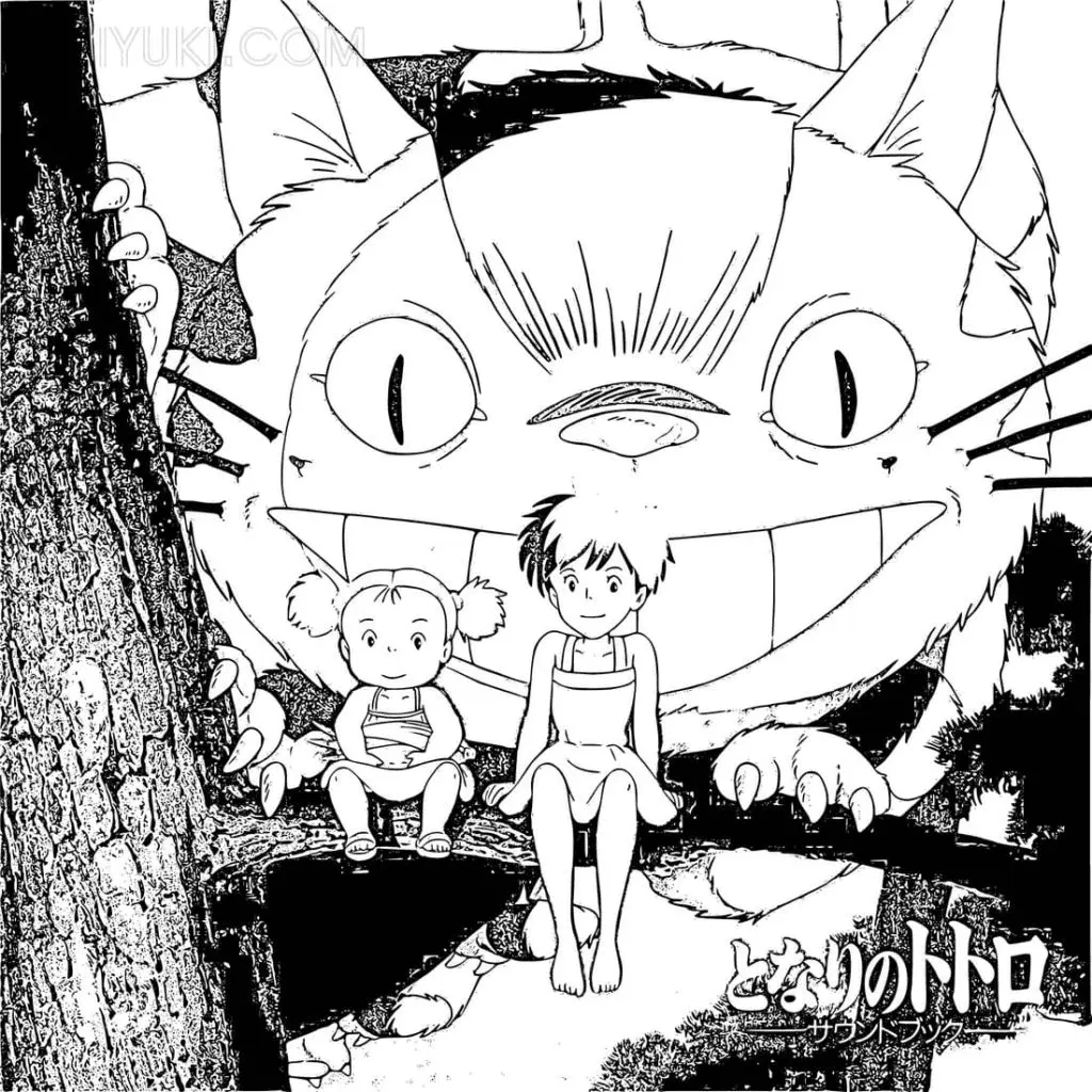 Desenhos de Totoro Para Colorir 41