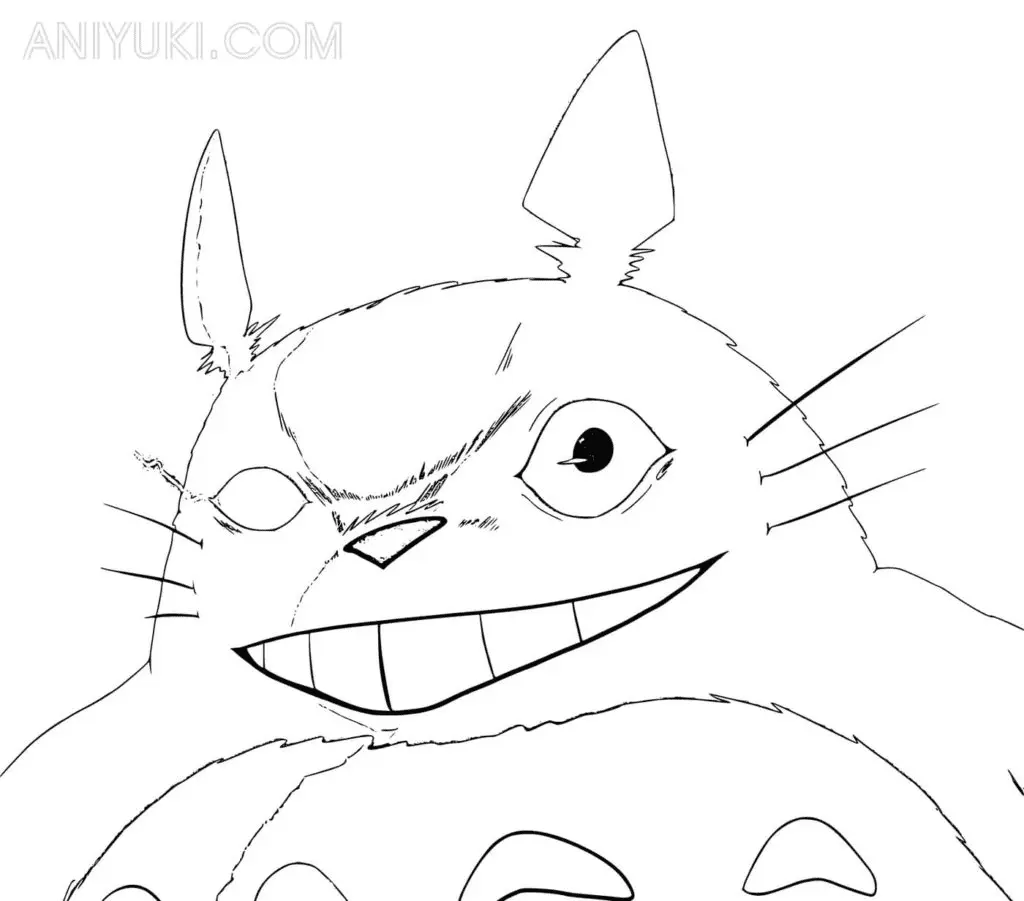 Desenhos de Totoro Para Colorir 47