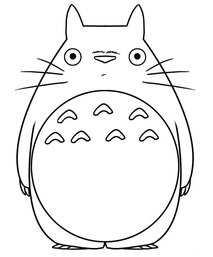 Desenhos de Totoro Para Colorir 6