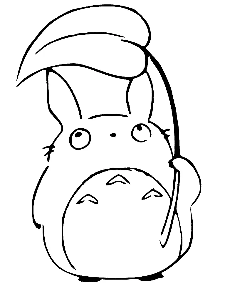 Desenhos de Totoro Para Colorir 8