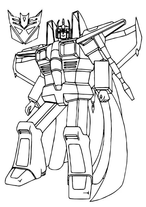 Desenhos de Transformers Para Colorir 10