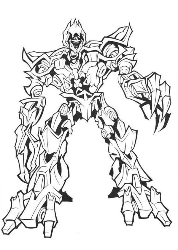 Desenhos de Transformers Para Colorir 13