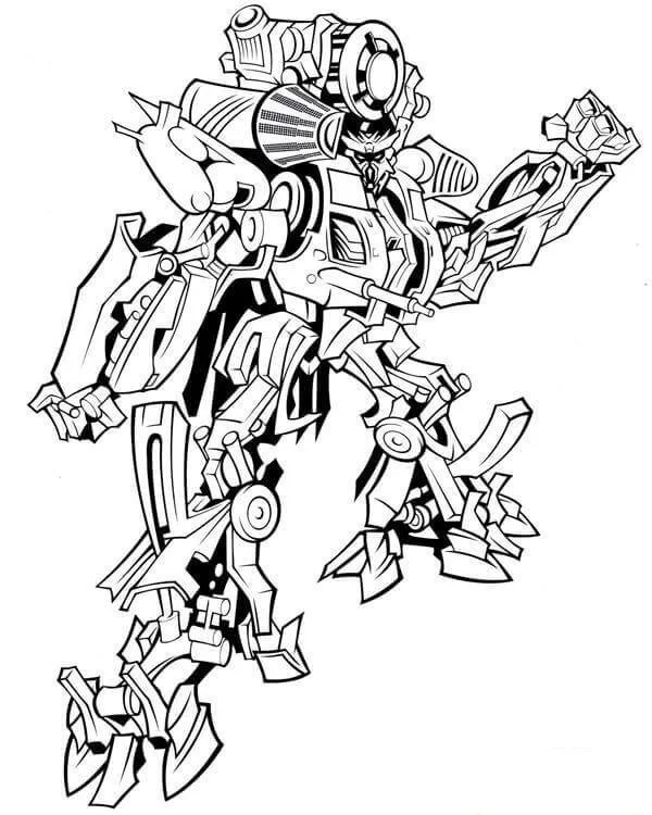 Desenhos de Transformers Para Colorir 22