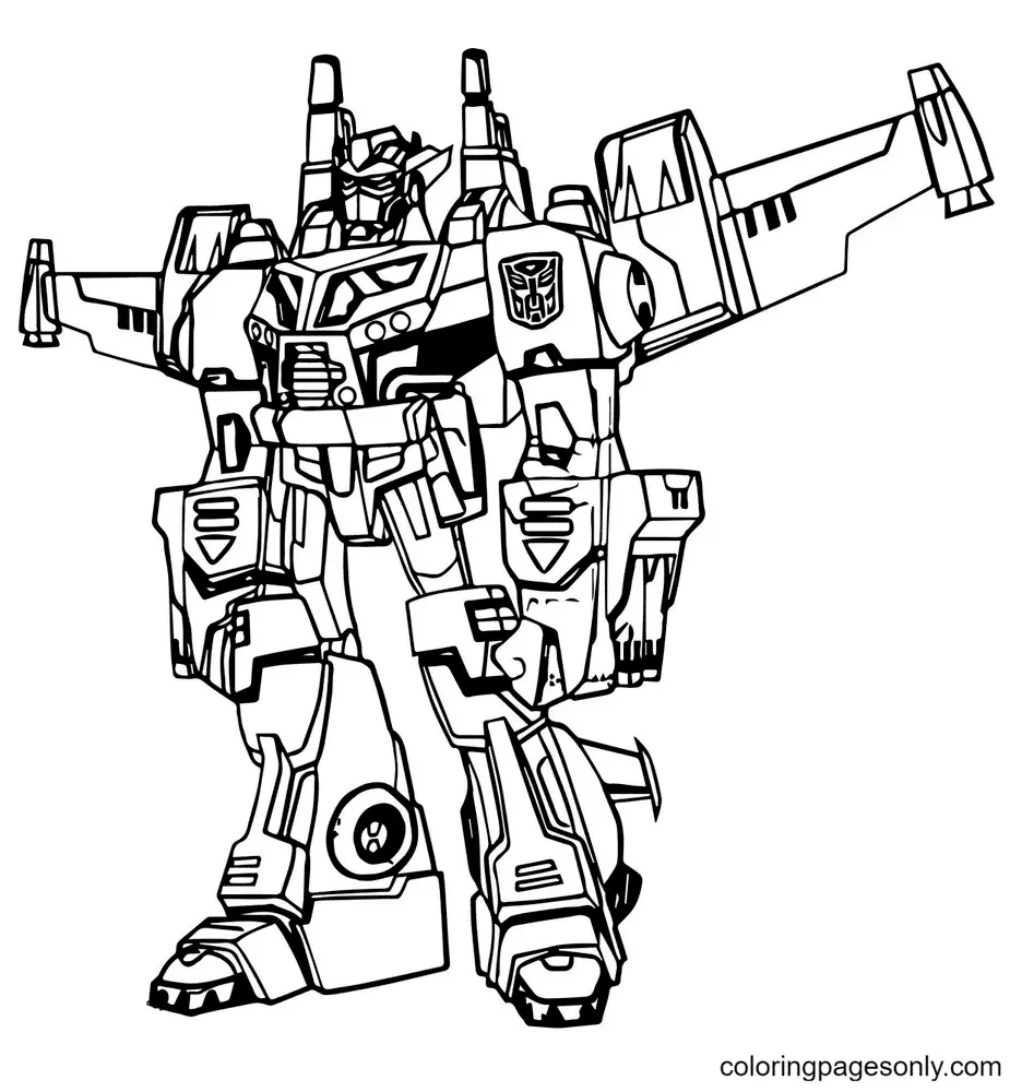 Desenhos de Transformers Para Colorir 28