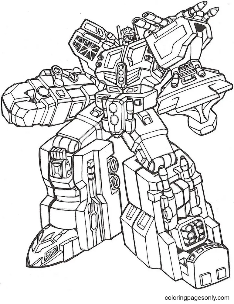 Desenhos de Transformers Para Colorir 31