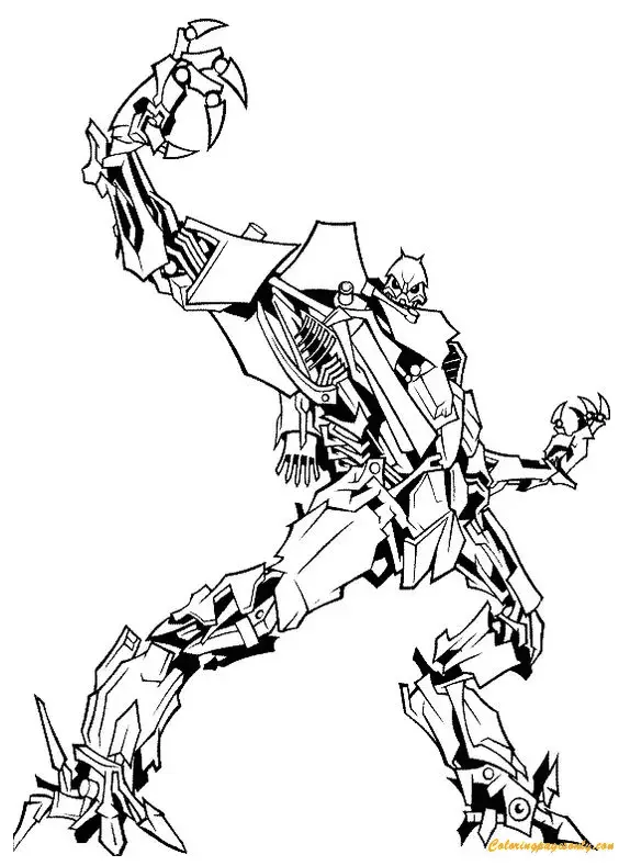 Desenhos de Transformers Para Colorir 32