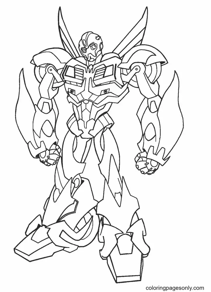 Desenhos de Transformers Para Colorir 33