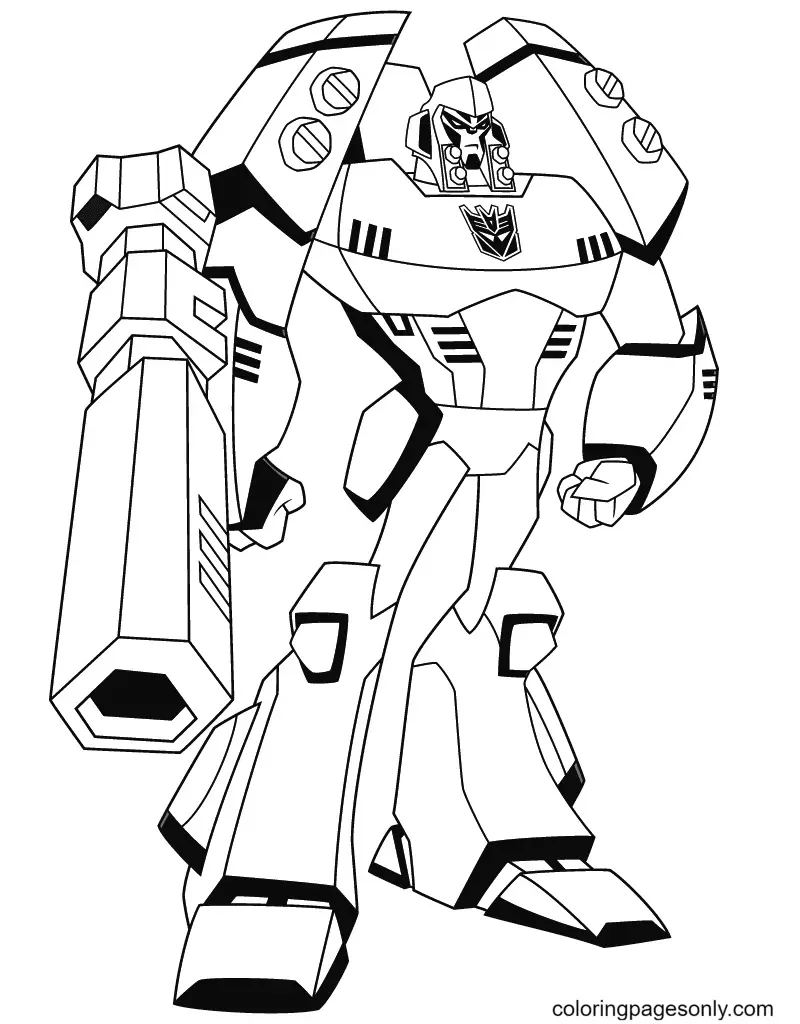 Desenhos de Transformers Para Colorir 38