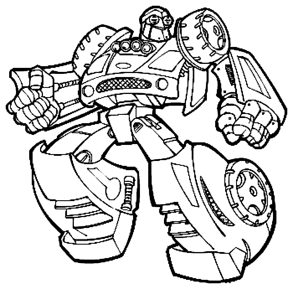 Desenhos de Transformers Para Colorir 4