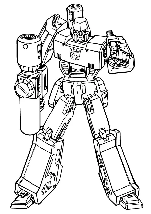 Desenhos de Transformers Para Colorir 42