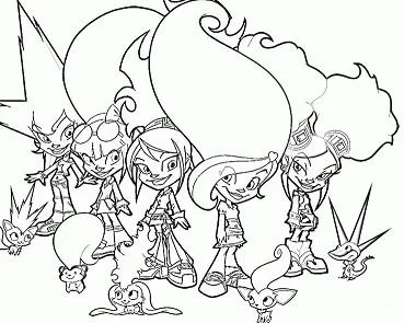 Desenhos de Trolls World Tour Para Colorir 32