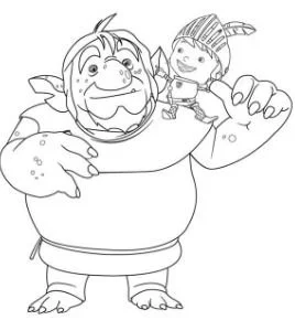 Desenhos de Trolls World Tour Para Colorir 46