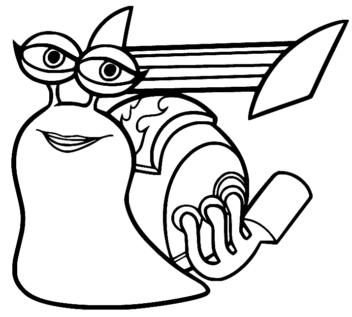 Desenhos de Turbo Para Colorir 9