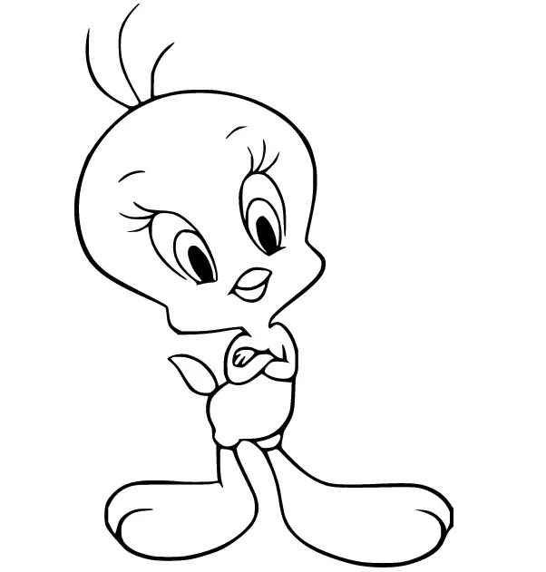 Desenhos de Tweety Para Colorir 1