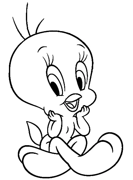 Desenhos de Tweety Para Colorir 12