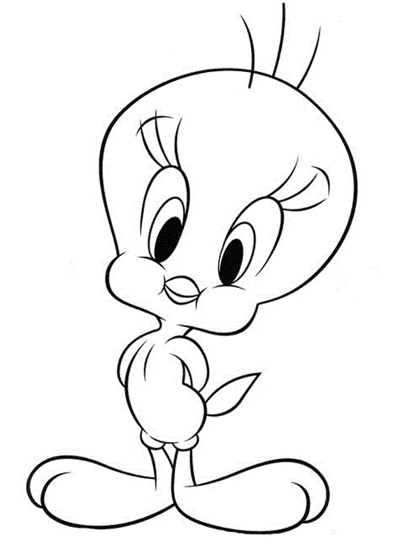 Desenhos de Tweety Para Colorir 13