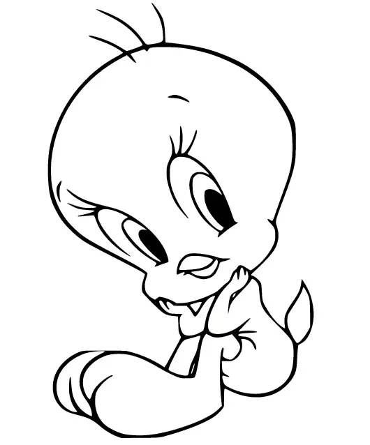 Desenhos de Tweety Para Colorir 15