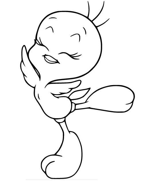 Desenhos de Tweety Para Colorir 16