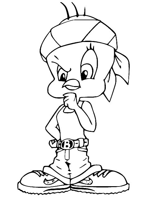 Desenhos de Tweety Para Colorir 2