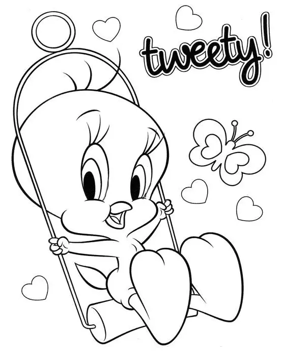 Desenhos de Tweety Para Colorir 20