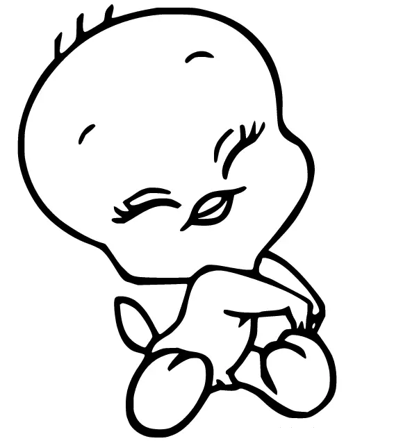 Desenhos de Tweety Para Colorir 22