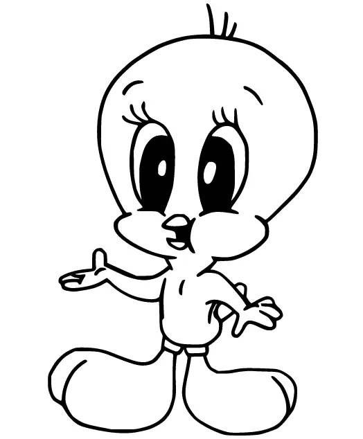 Desenhos de Tweety Para Colorir 25