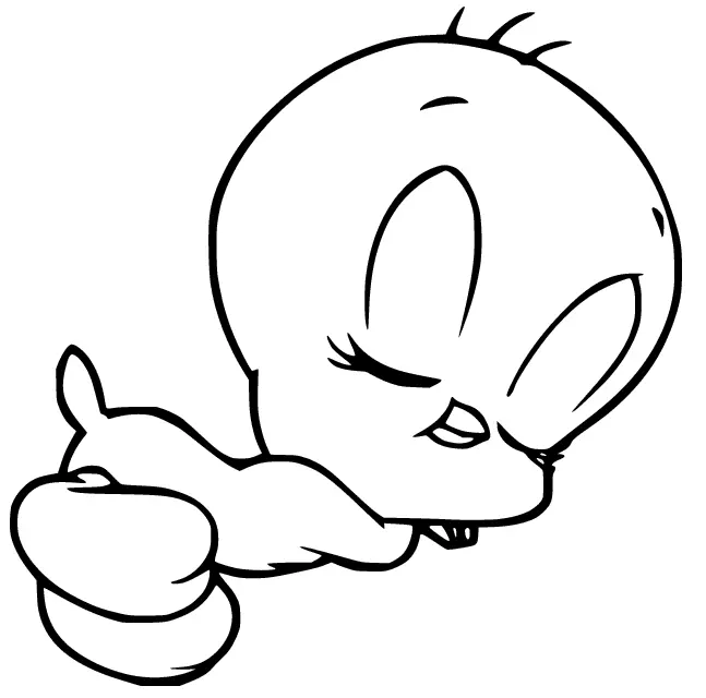 Desenhos de Tweety Para Colorir 26