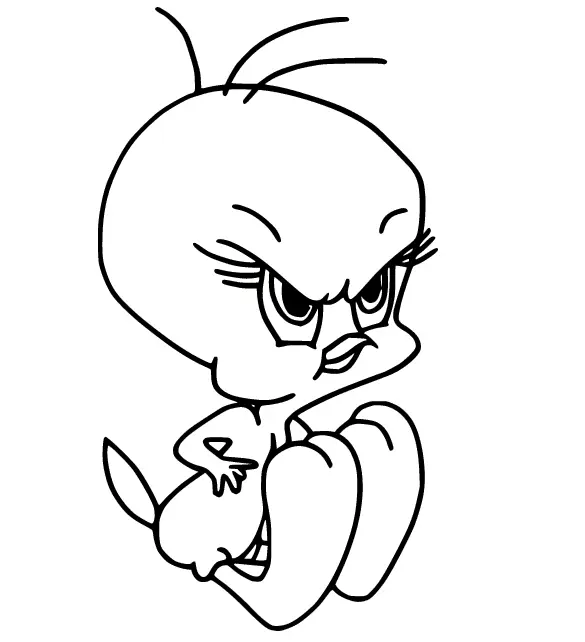 Desenhos de Tweety Para Colorir 36