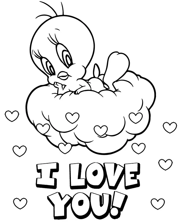 Desenhos de Tweety Para Colorir 39