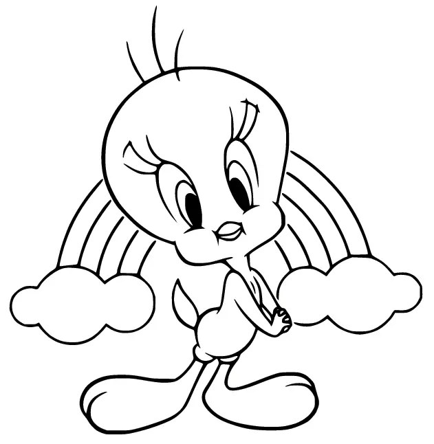 Desenhos de Tweety Para Colorir 4