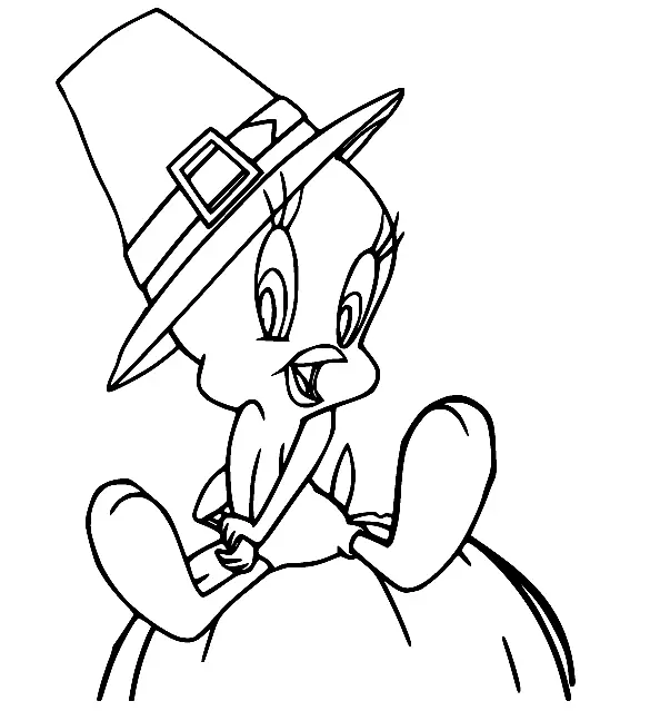 Desenhos de Tweety Para Colorir 41