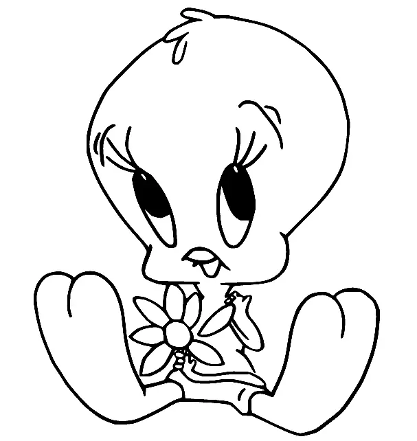 Desenhos de Tweety Para Colorir 42