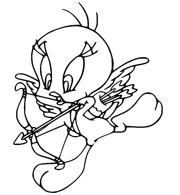 Desenhos de Tweety Para Colorir 43