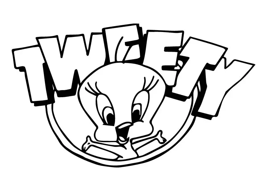 Desenhos de Tweety Para Colorir 45