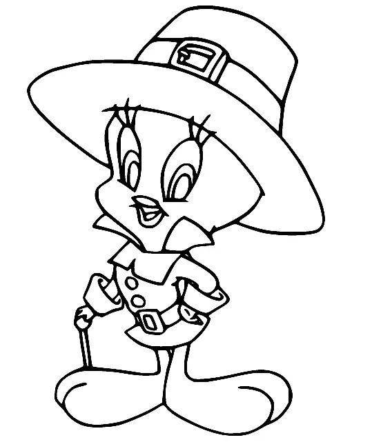 Desenhos de Tweety Para Colorir 46