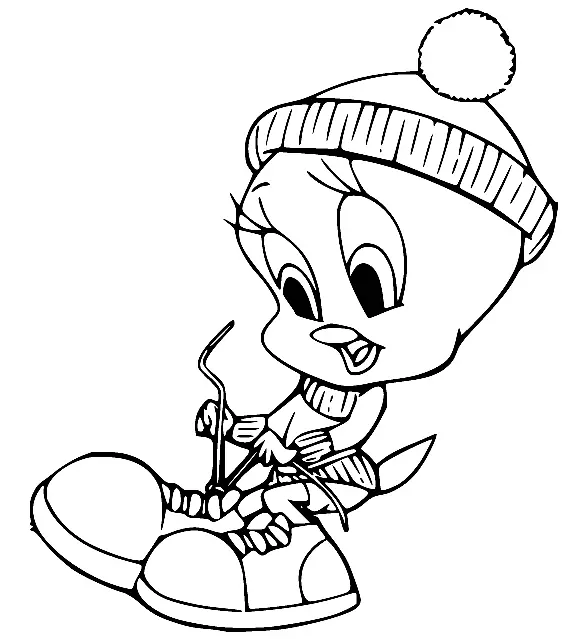 Desenhos de Tweety Para Colorir 47