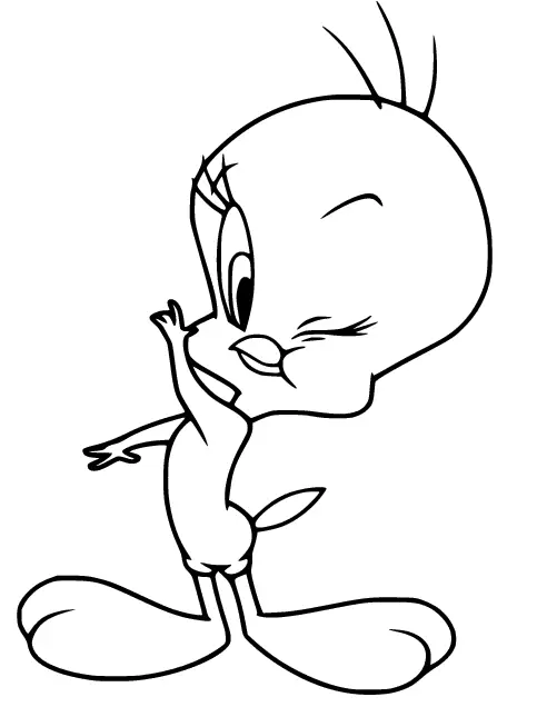 Desenhos de Tweety Para Colorir 5