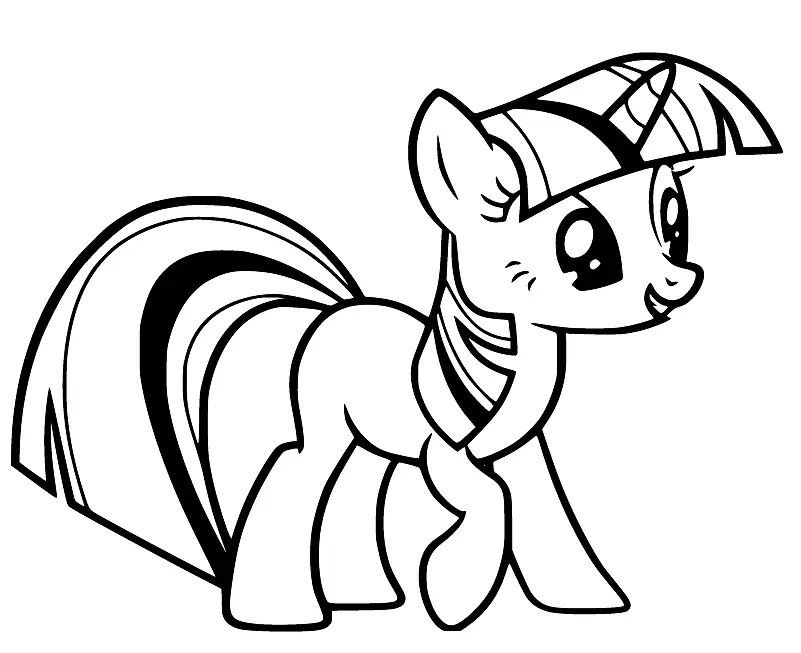 Desenhos de Twilight Sparkle Para Colorir