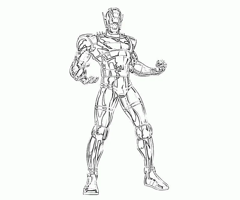 Desenhos de Ultron Para Colorir 4