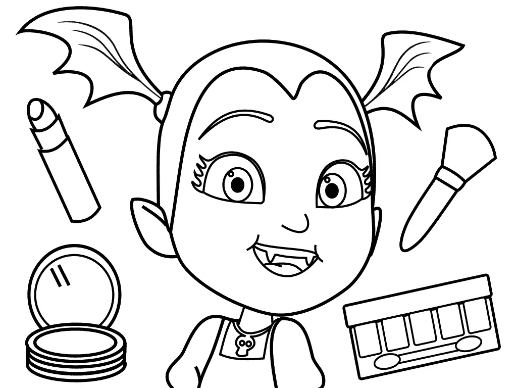 Desenhos de Vampirina Para Colorir 10