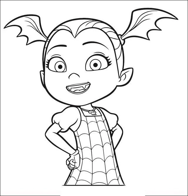 Desenhos de Vampirina Para Colorir 11