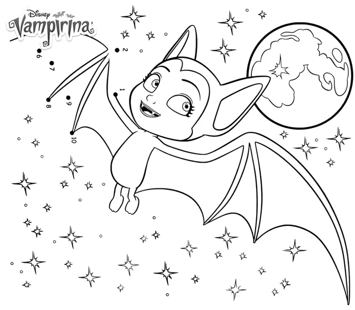 Desenhos de Vampirina Para Colorir 16