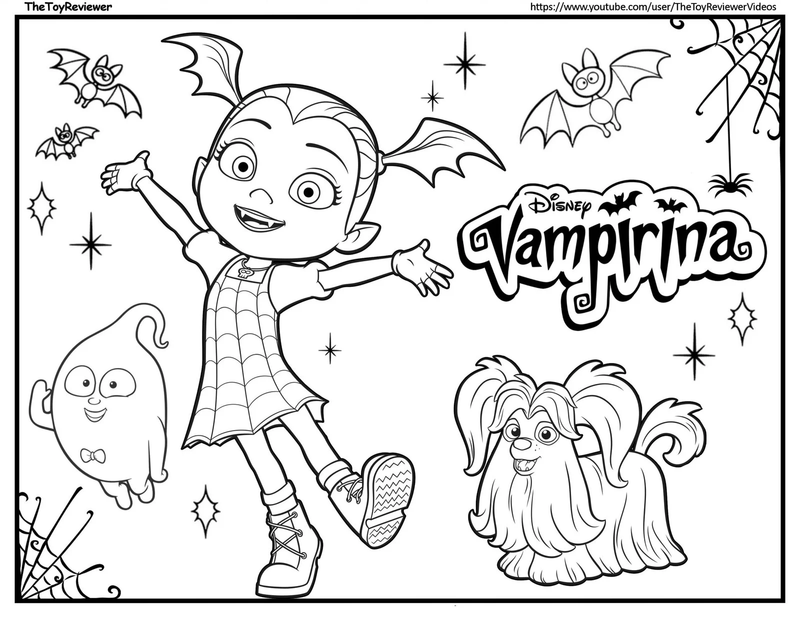 Desenhos de Vampirina Para Colorir 2