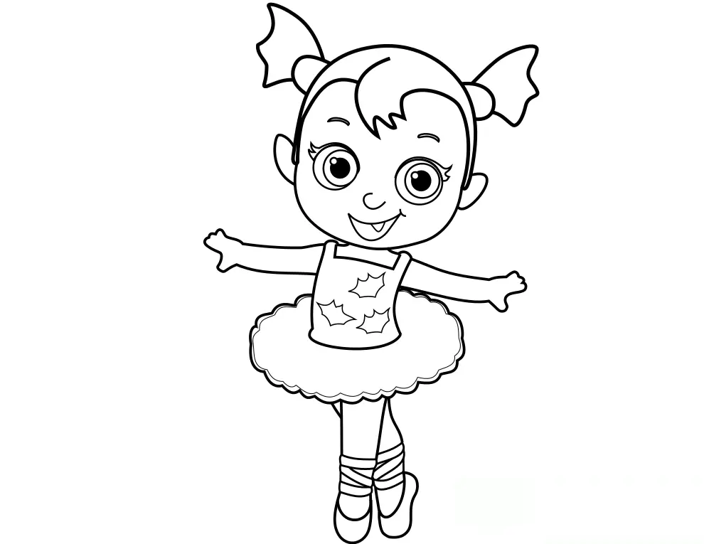 Desenhos de Vampirina Para Colorir 20