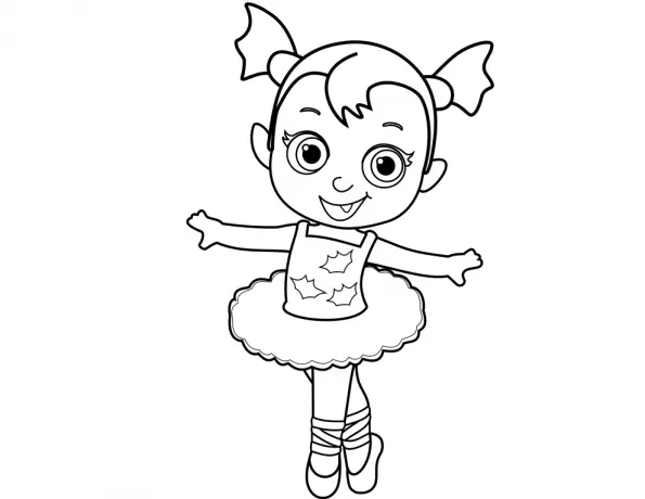 Desenhos de Vampirina Para Colorir 21