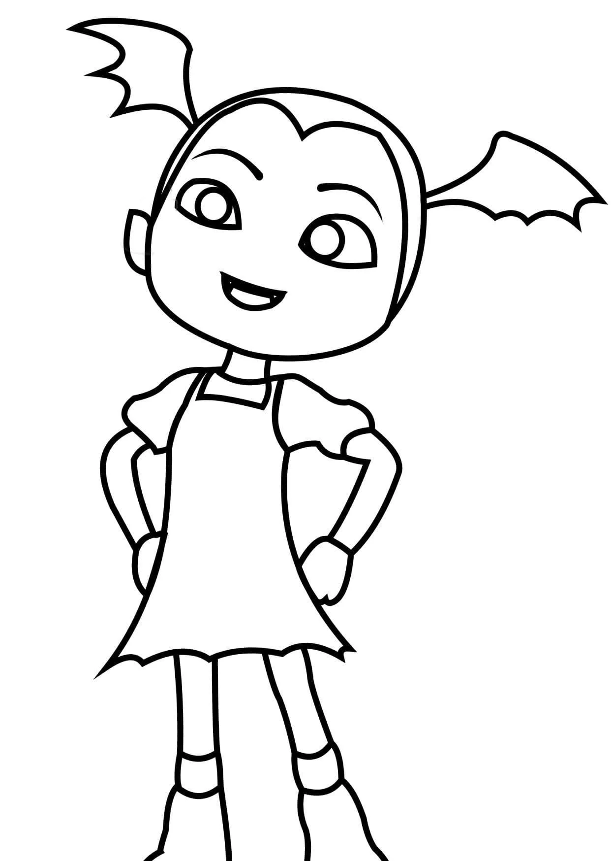 Desenhos de Vampirina Para Colorir 28