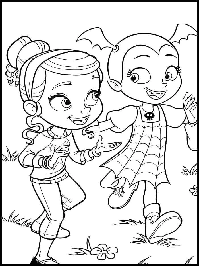 Desenhos de Vampirina Para Colorir 29